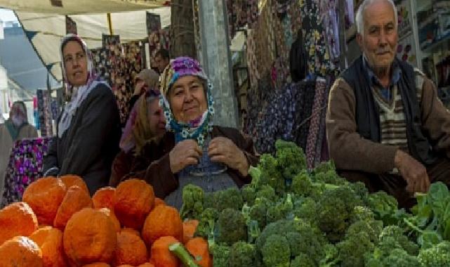 Bahar ayında çilek ve domates tepede