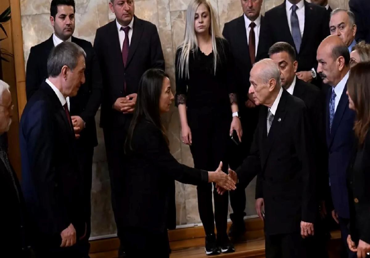 Bahçeli’den Öncü’ye Taziye Ziyareti