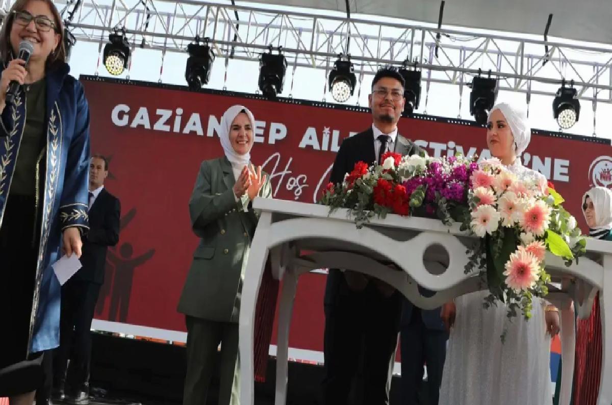 Bakan Göktaş Gaziantep’te Aile Şenliği’ne Katıldı