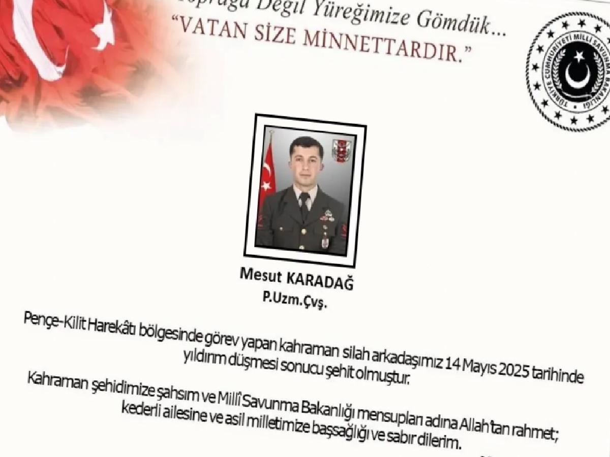 Bakan Güler’den Taziye Mesajı