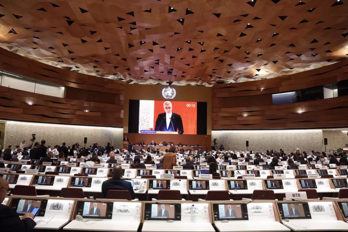 Bakan Memişoğlu Cenevre’de Sağlık Doruğunda