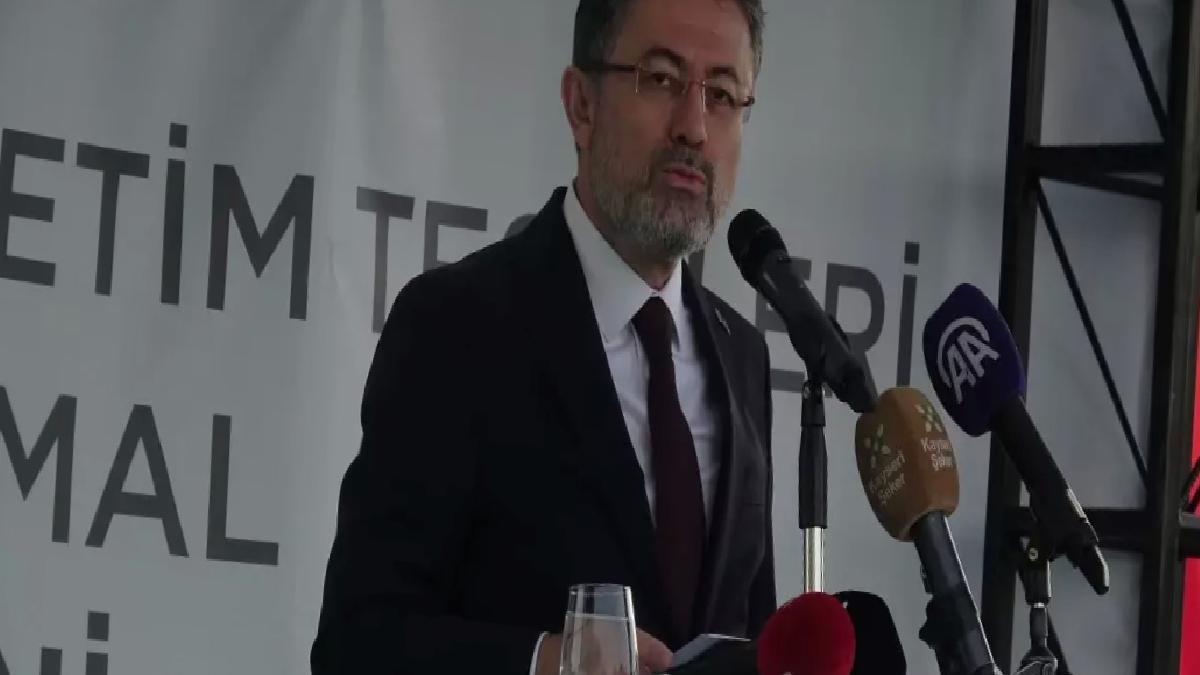 Bakan Yumaklı Tesis Açılışında