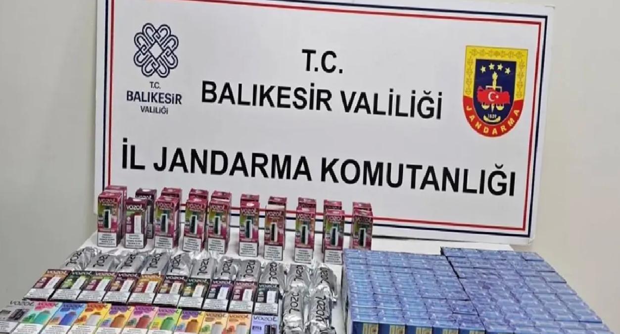 Balıkesir’de Kaçakçılık Operasyonu