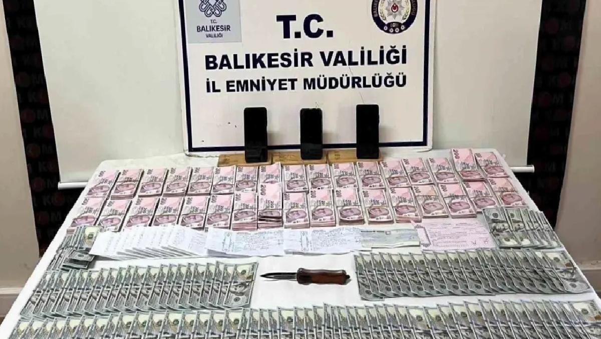 Balıkesir’de Tefecilik Operasyonu