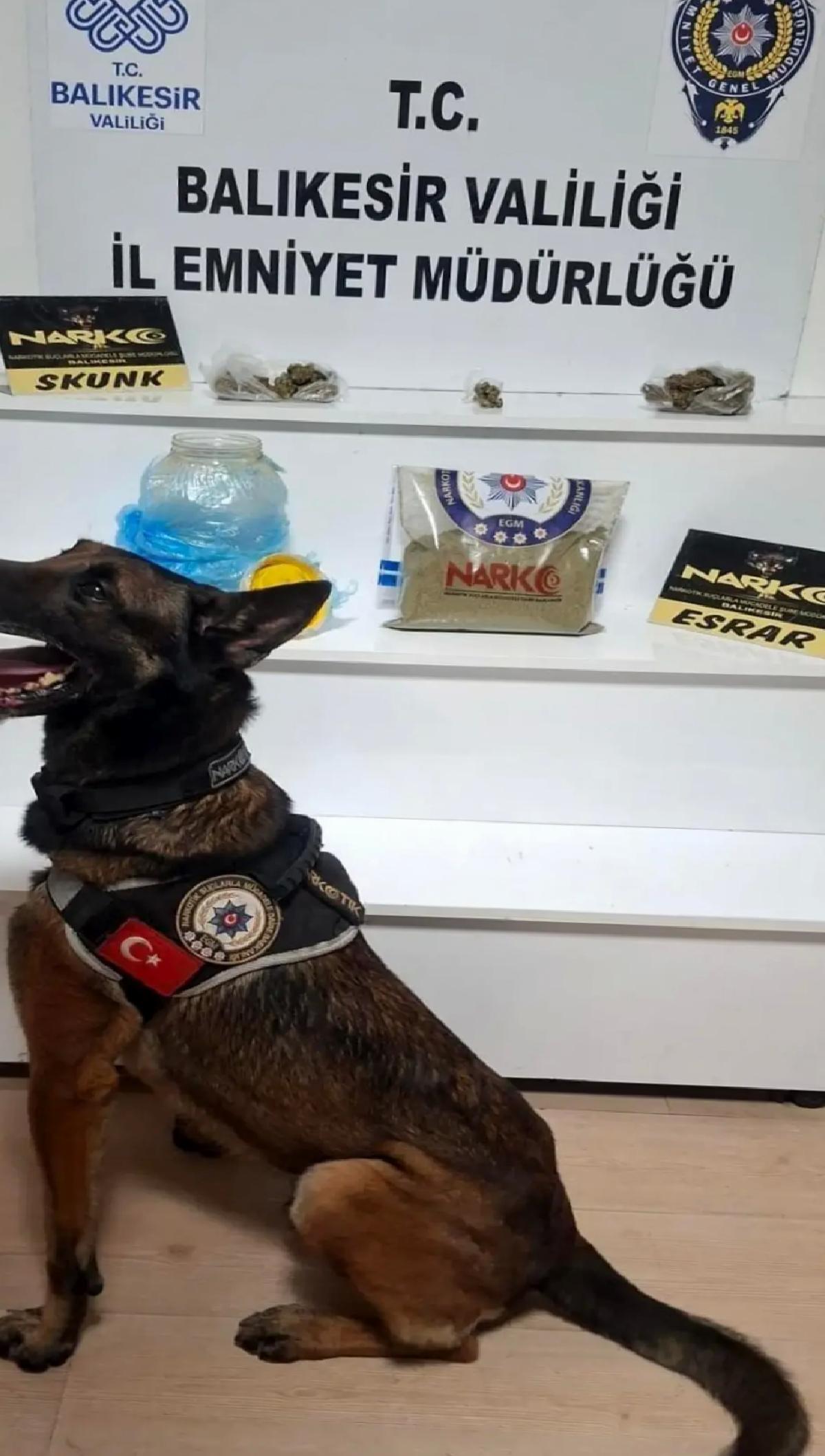 Balıkesir’de Uyuşturucu Operasyonu