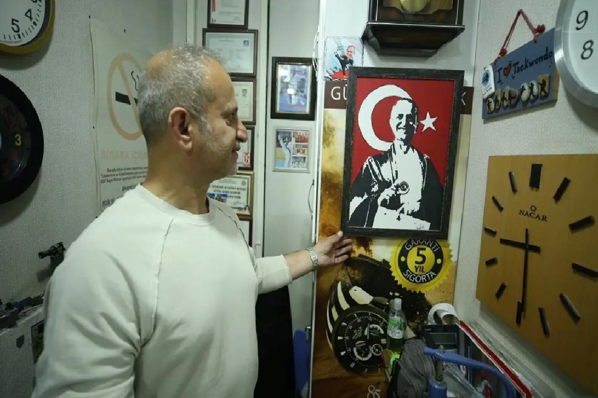 Balıkesirli saatçi 7 metrekarelik dükkanından tekvando sayesinde dünyaya açıldı