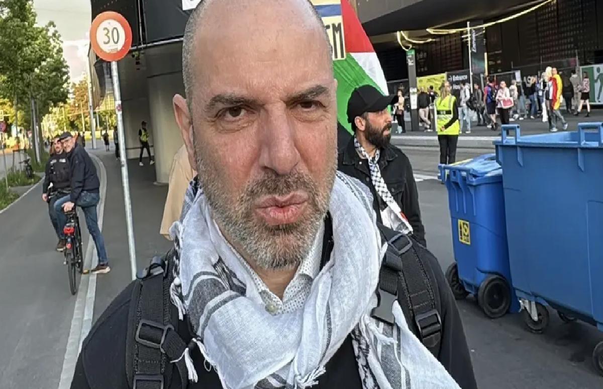 Basel’de İsrail’e Eurovision Protestosu