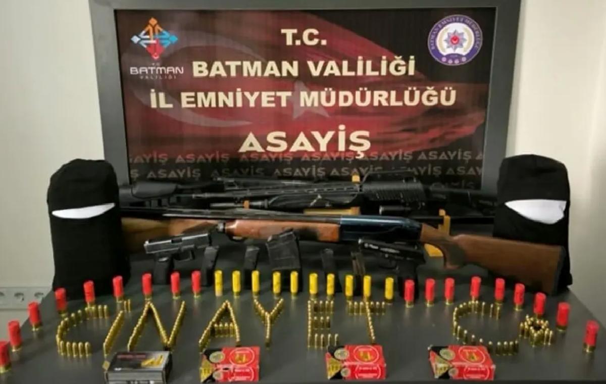 Batman’da Organize Hata Operasyonu: 9 Tutuklama