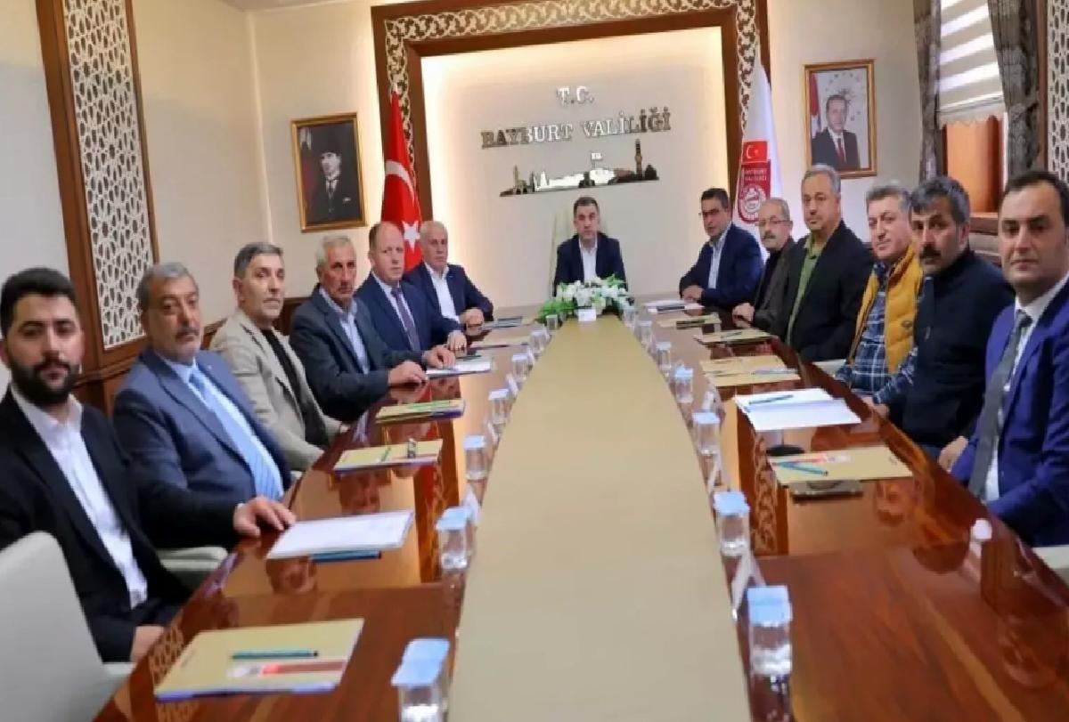 Bayburt’ta OSB Toplantısı Yapıldı