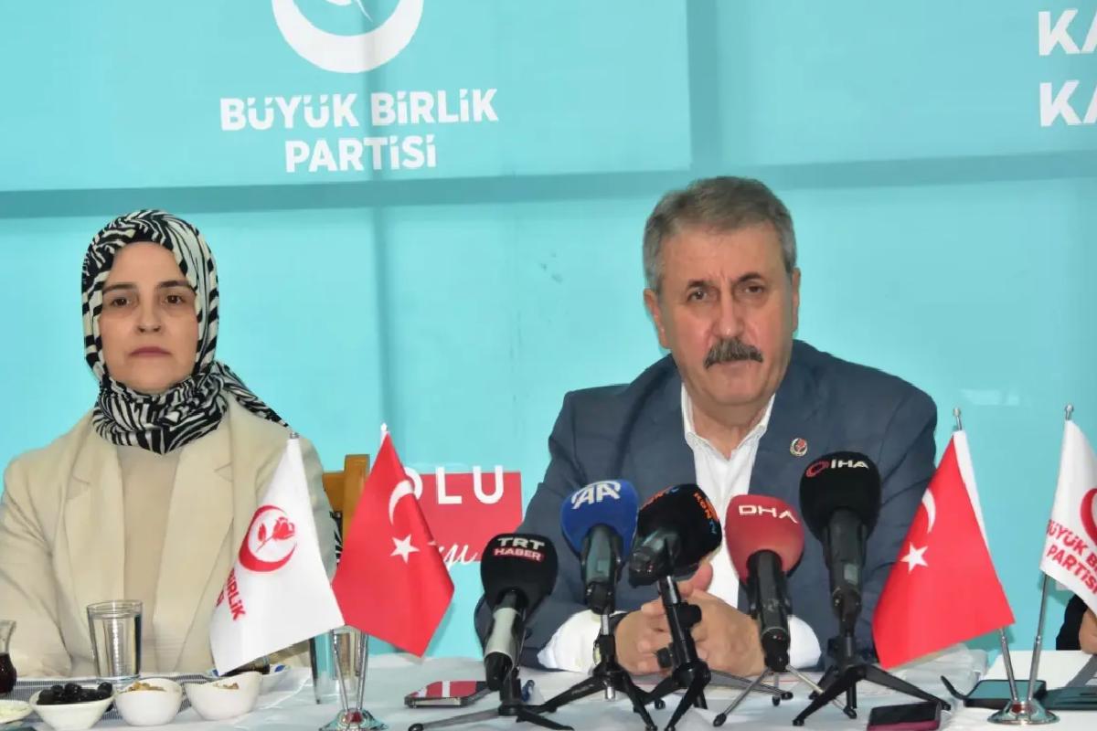 BBP Genel Başkanı Destici: ‘İdam cezası geri getirilmelidir’