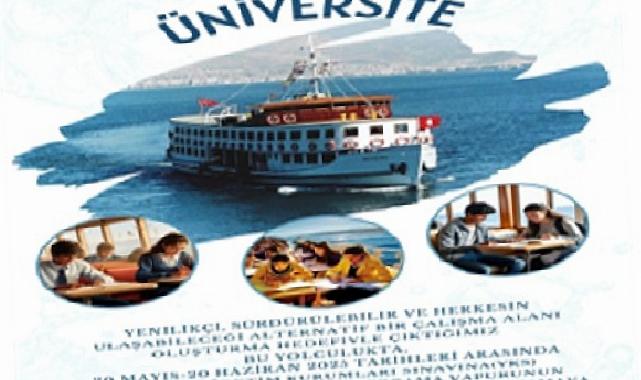 Bergama Vapuru rotasını gençler için çevirdi