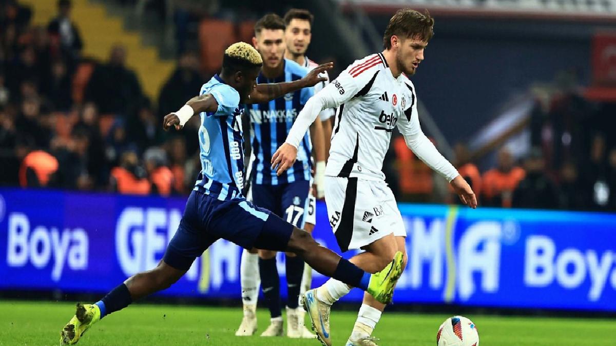 Beşiktaş – Adana Demirspor maçının birinci 11’leri