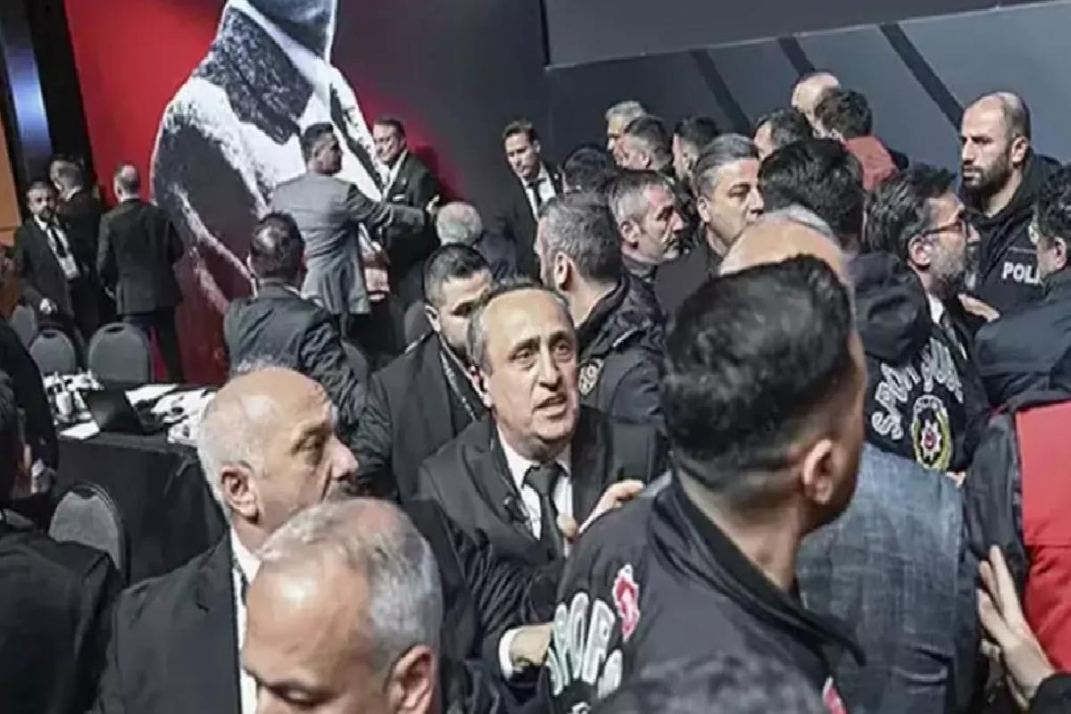 Beşiktaş Divan Heyeti’nde birbirine giren Hasan Arat ve Tevfik Yamantürk için ihraç kararı
