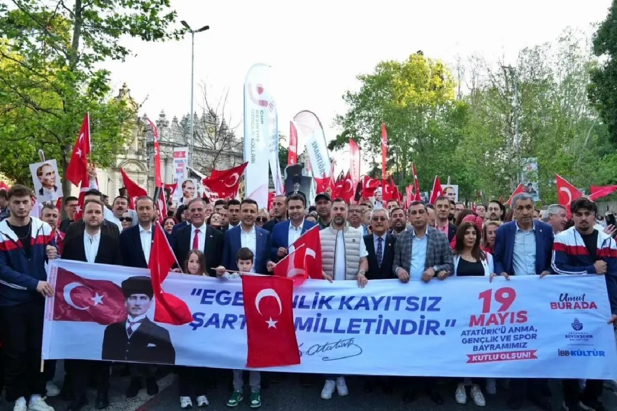 Beşiktaş’ta 19 Mayıs Coşkusu: Gençler Şenliğe Akın Etti