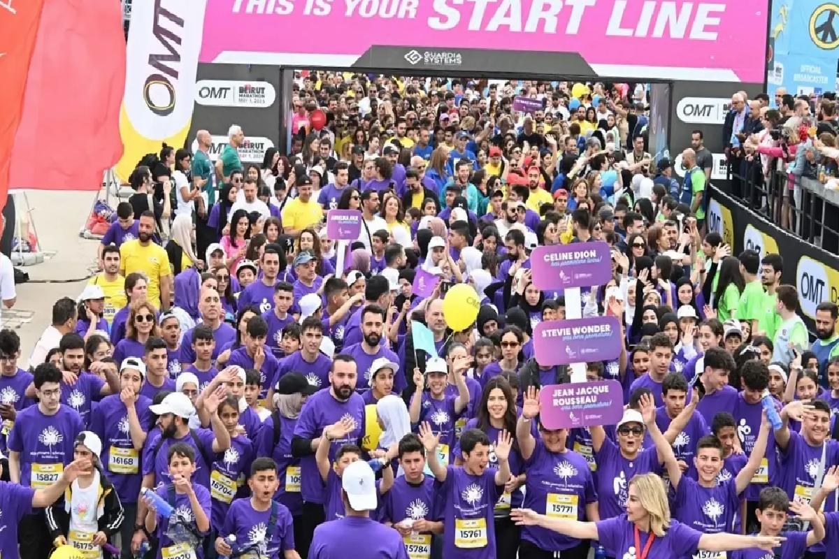 Beyrut’ta Milletlerarası Maraton Coşkusu