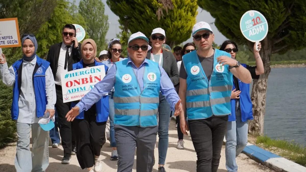 Bilecik’te Sağlıklı Ömür Yürüyüşü