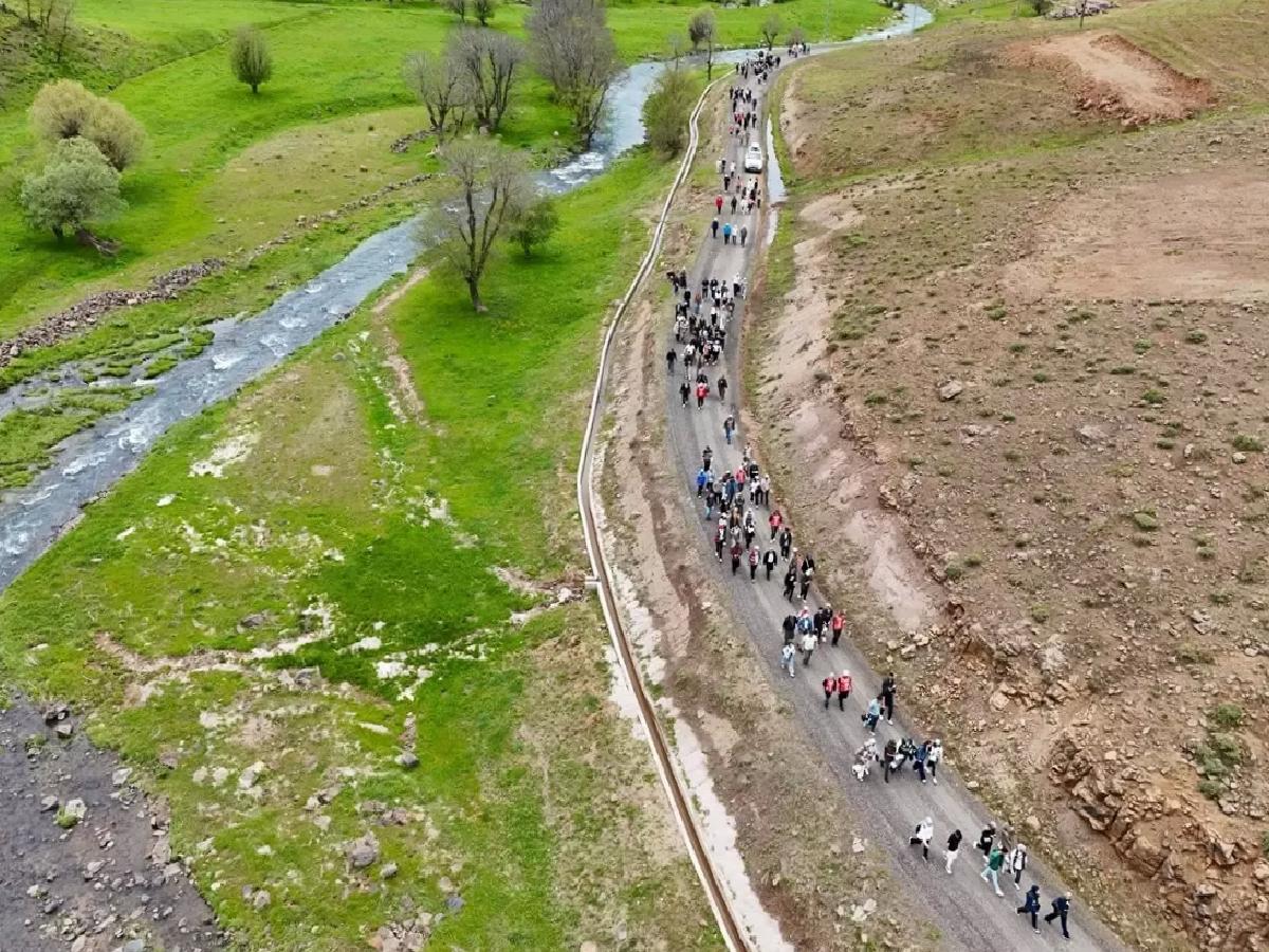 Bingöl’de Tabiat Yürüyüşü Aktifliği