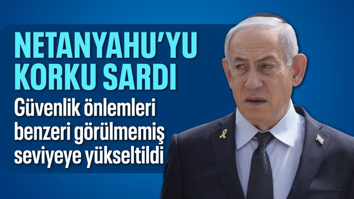 Binyamin Netanyahu’nun güvenlik tedbirleri gibisi görülmemiş düzeye çıkarıldı