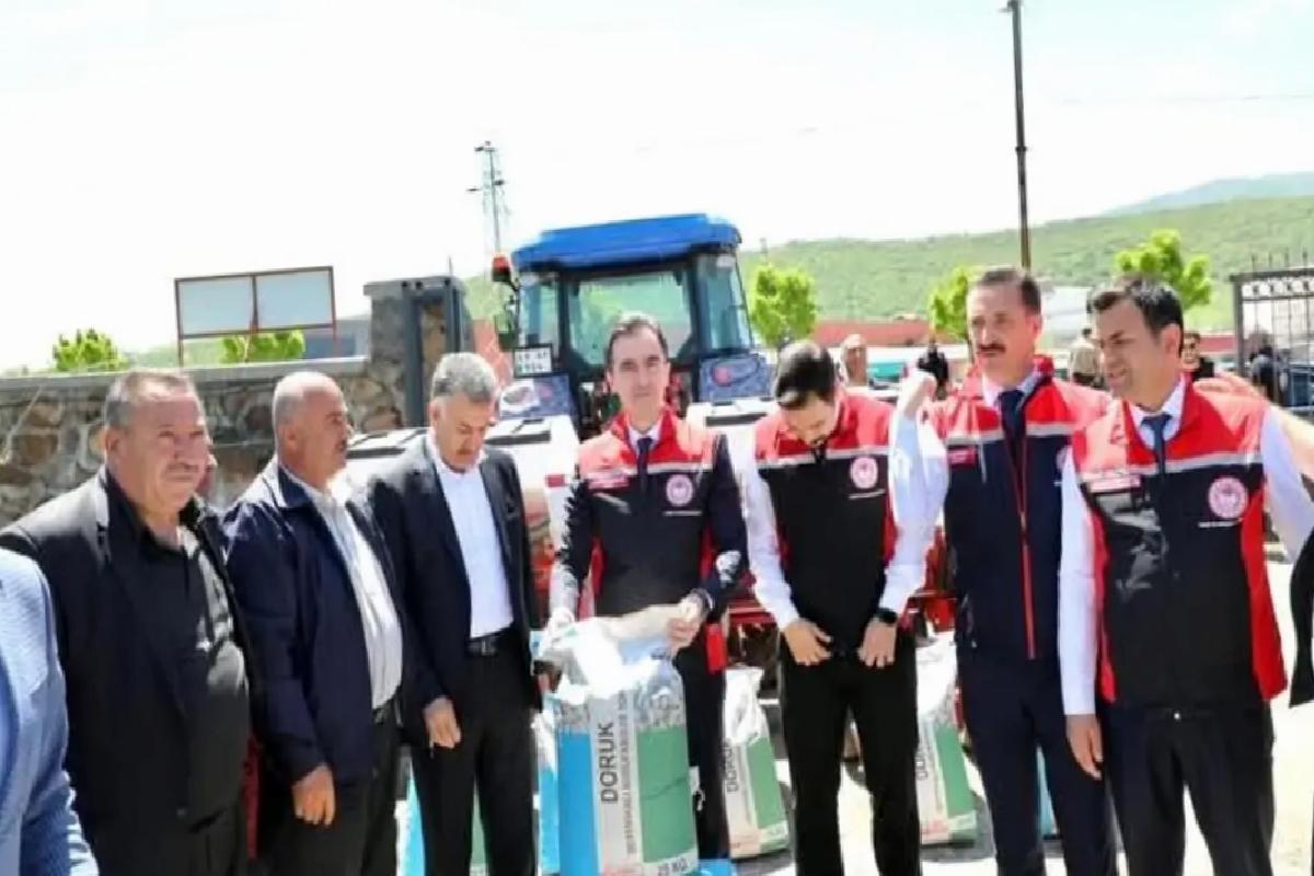 Bitlis’te Tarım Yerleri için Fasulye Tohumu Dağıtımı