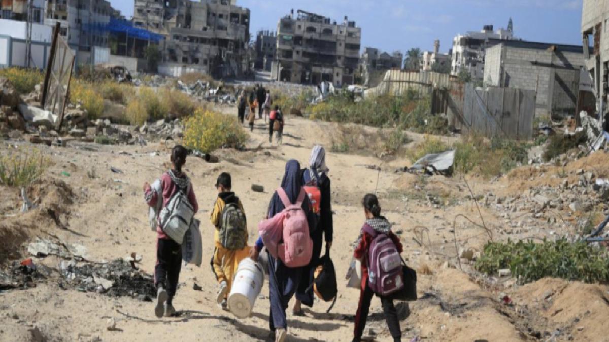 BM: Gazze’de son 4 günde 97 binden fazla kişi yerinden edildi