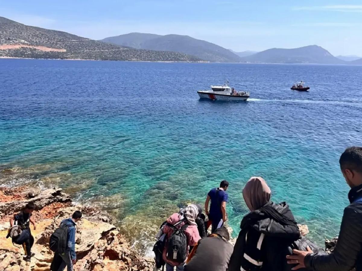 Bodrum’da 23 Sistemsiz Göçmen Yakalandı