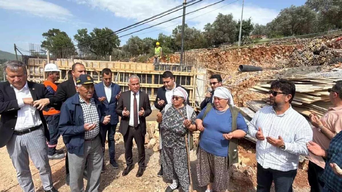 Bodrum’da Çamlık Camii’nin Temeli Atıldı