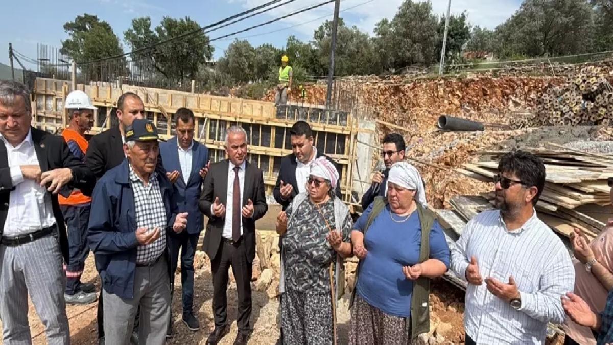 Bodrum’da Gençlik Merkezi ve Kütüphane İçeren Cami Temeli Atıldı