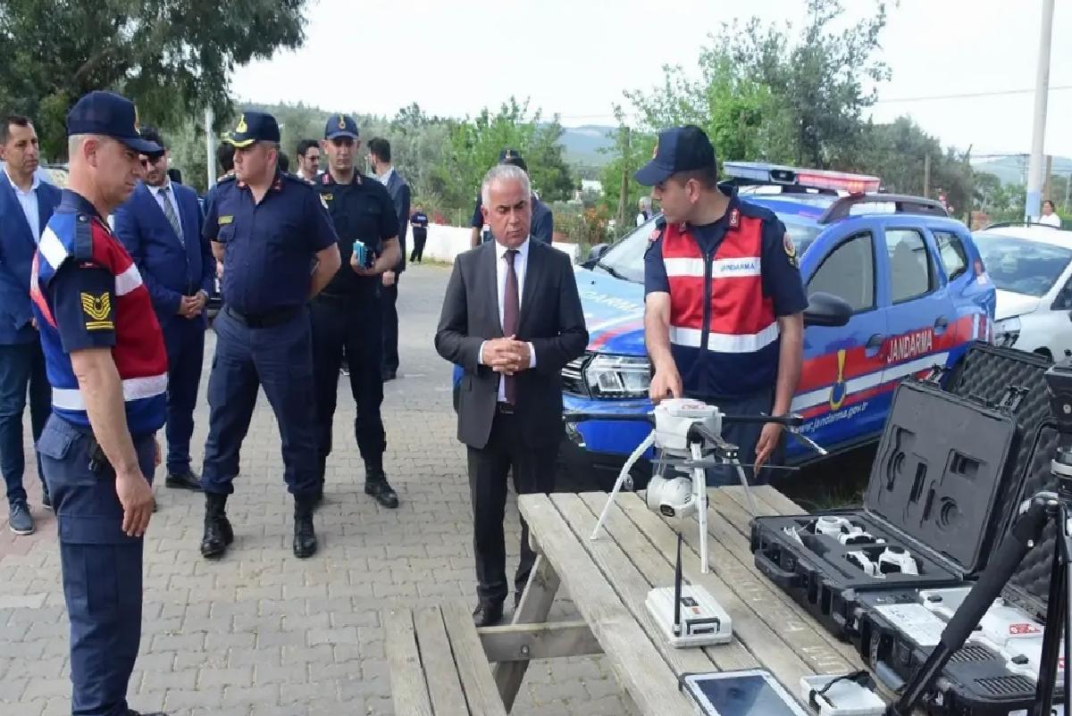 Bodrum’da Orman Yangınlarına Havadan Kontrol