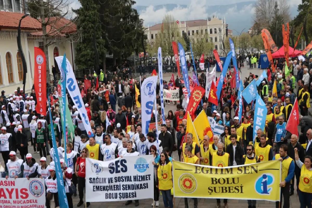 Bolu’da 1 Mayıs Coşkusu
