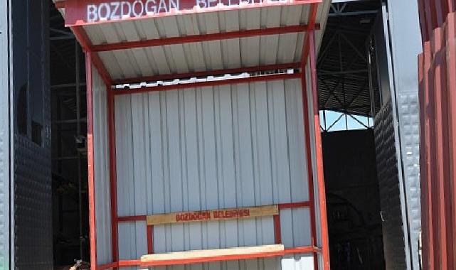 Bozdoğan Belediyesi Bankları ve Durakları Kendi İmkânlarıyla Üretiyor Tasarruf Belediyeciliği ile Kaynaklar Daha Aktif Kullanılıyor