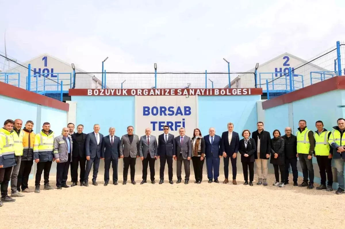 Bozüyük OSB’de Çağdaş Su Deposu ve Terfi Binası Açıldı