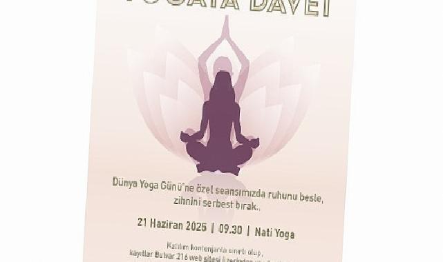 Bulvar 216’da Dünya Yoga Günü’ne özel seansla yogaya davet!