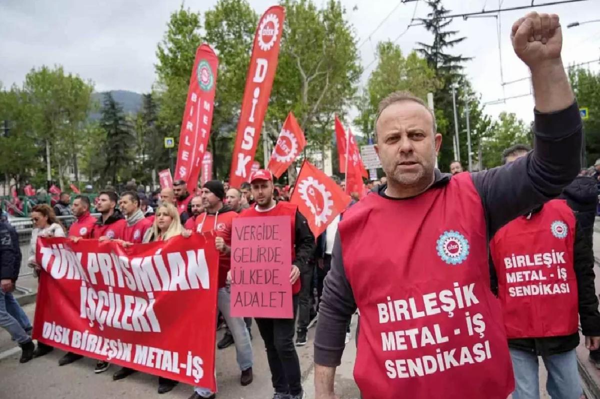 Bursa’da 1 Mayıs Coşkusu