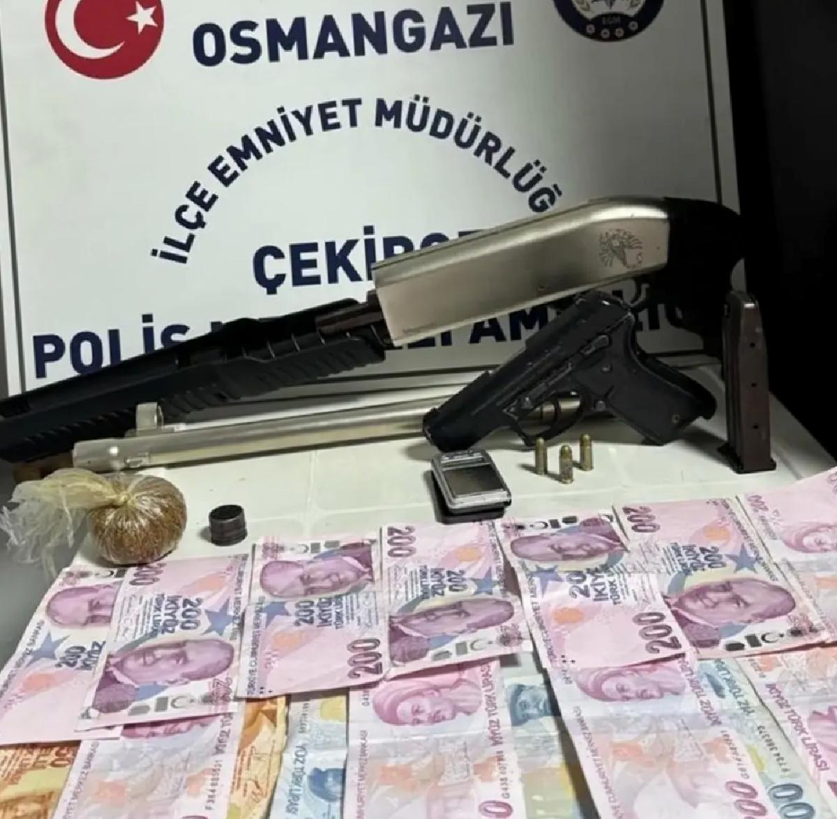 Bursa’da Silah Operasyonu: 10 Tutuklama