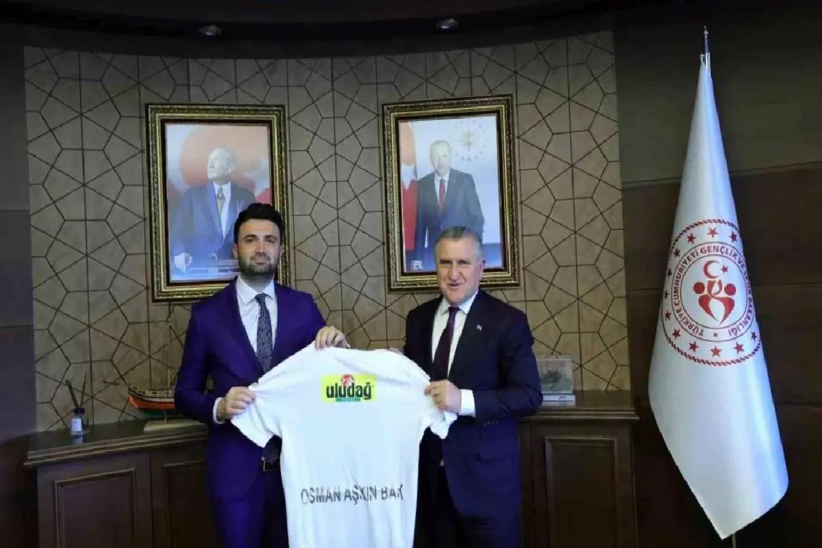 Bursaspor’dan Bakan Bak’a Teşekkür