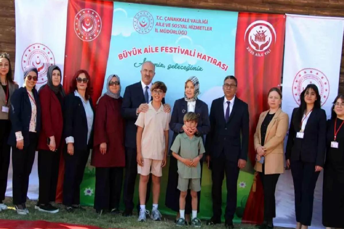 Büyük Aile Şenliği Çanakkale’de Düzenlendi