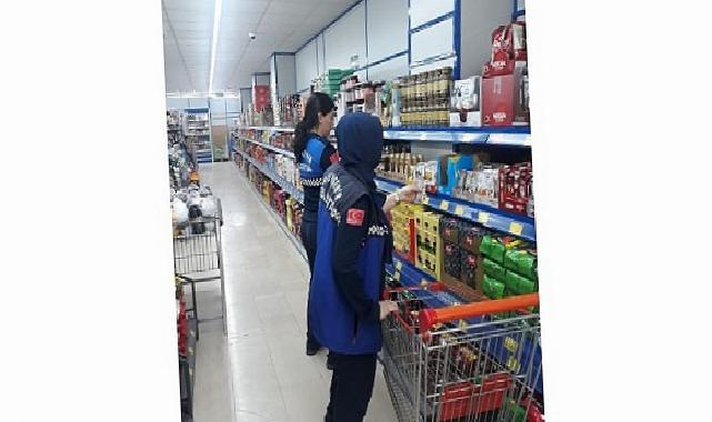 Büyükşehir zabıtasından market kontrolü