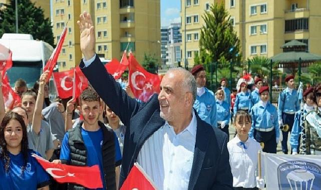Canik’te 19 Mayıs Coşkusu Sokaklara Taştı