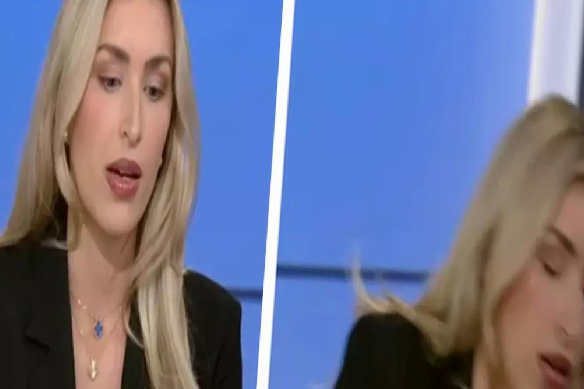 Canlı yayında şuurunu kaybedip yere yığıldı