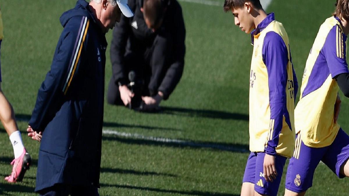 Carlo Ancelotti: Arda düzeyinde çok fazla orta saha oyuncusu yok