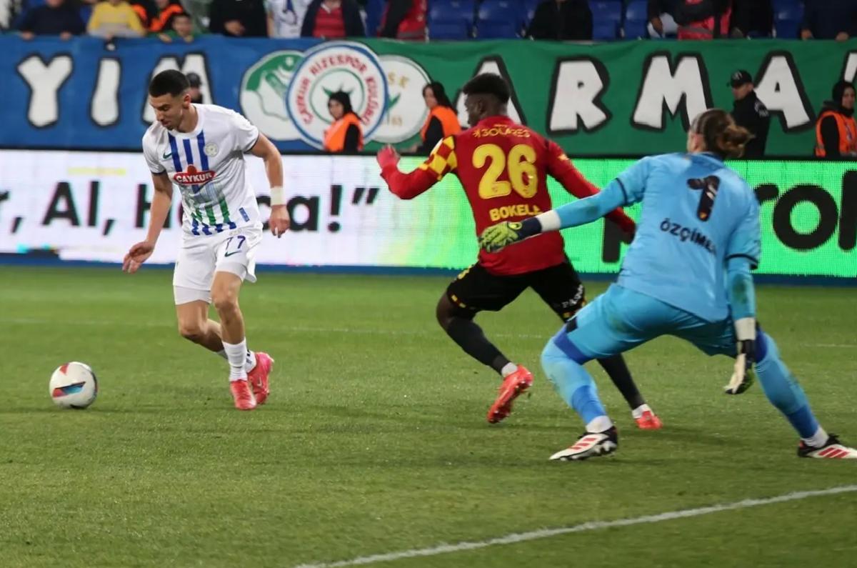 Çaykur Rizespor 6-3 Göztepe