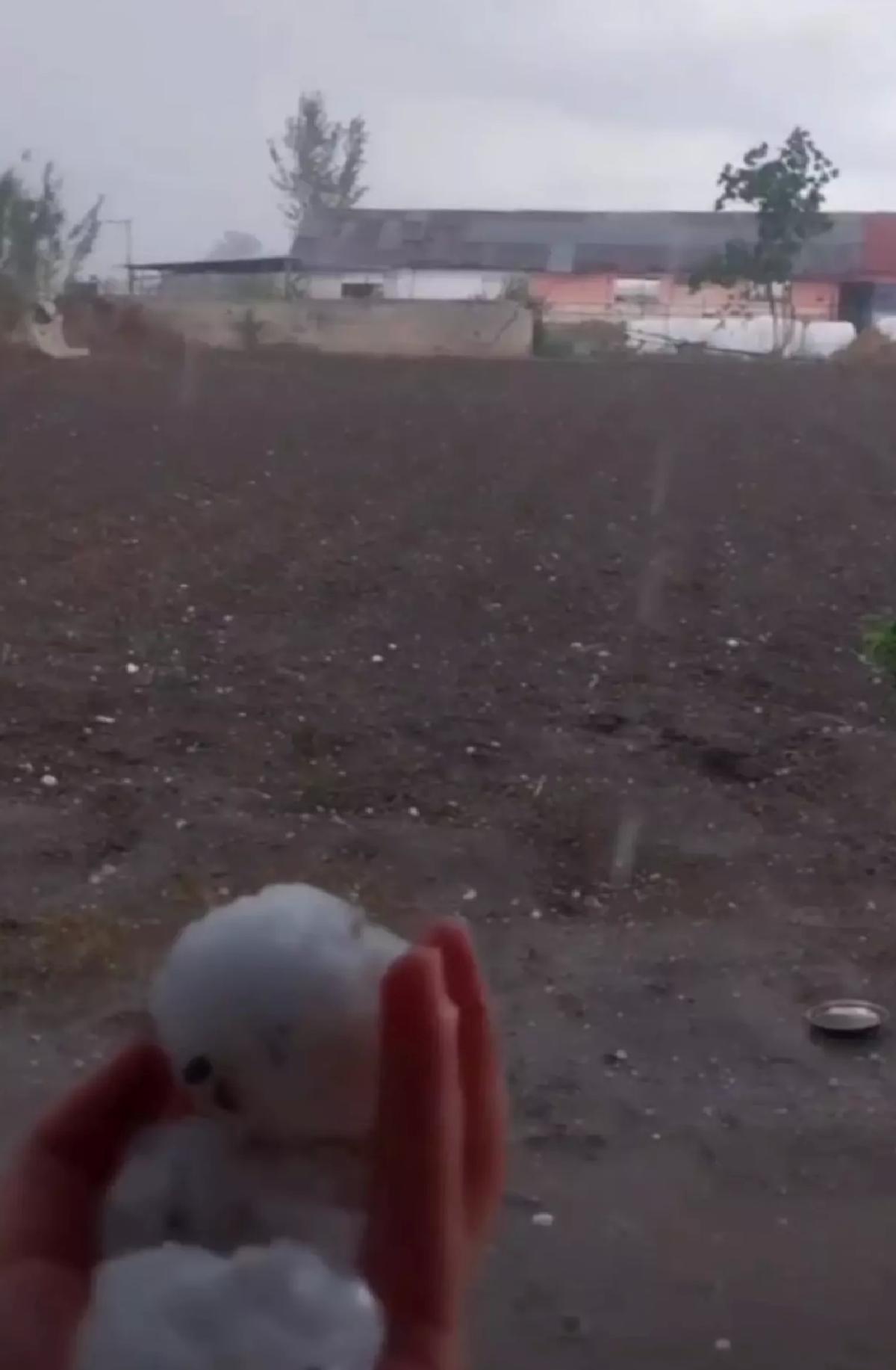 Ceyhan’da Dolu Tarım Topraklarını Vurdu