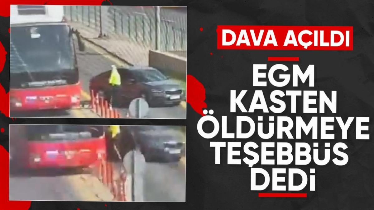 CHP’nin sürücüsü polisin üzerine otobüs sürmüştü: EGM’den açıklama