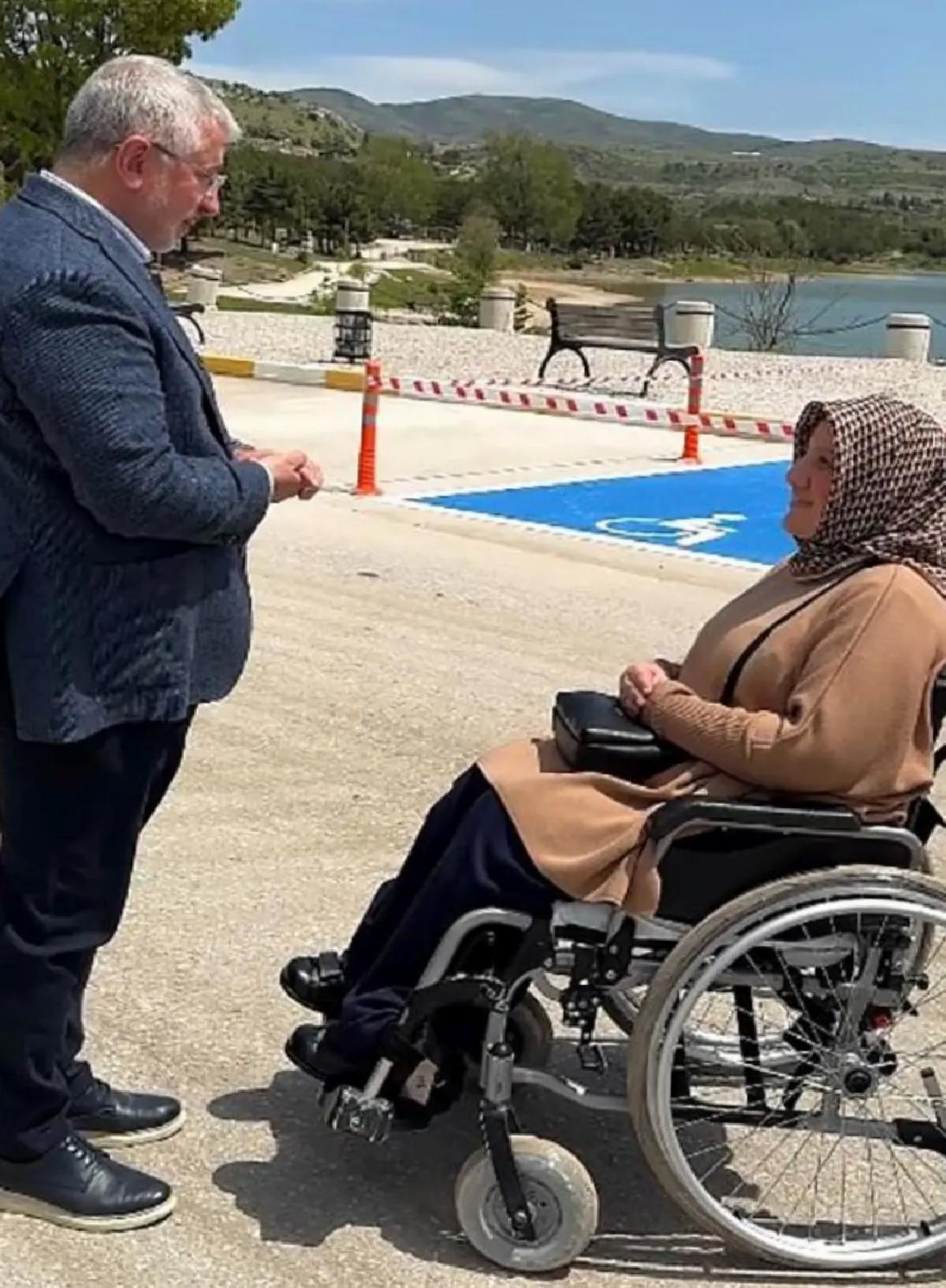 Çorum’da Engelli Bireyler İçin Yeni Seyir Alanı Yapıldı