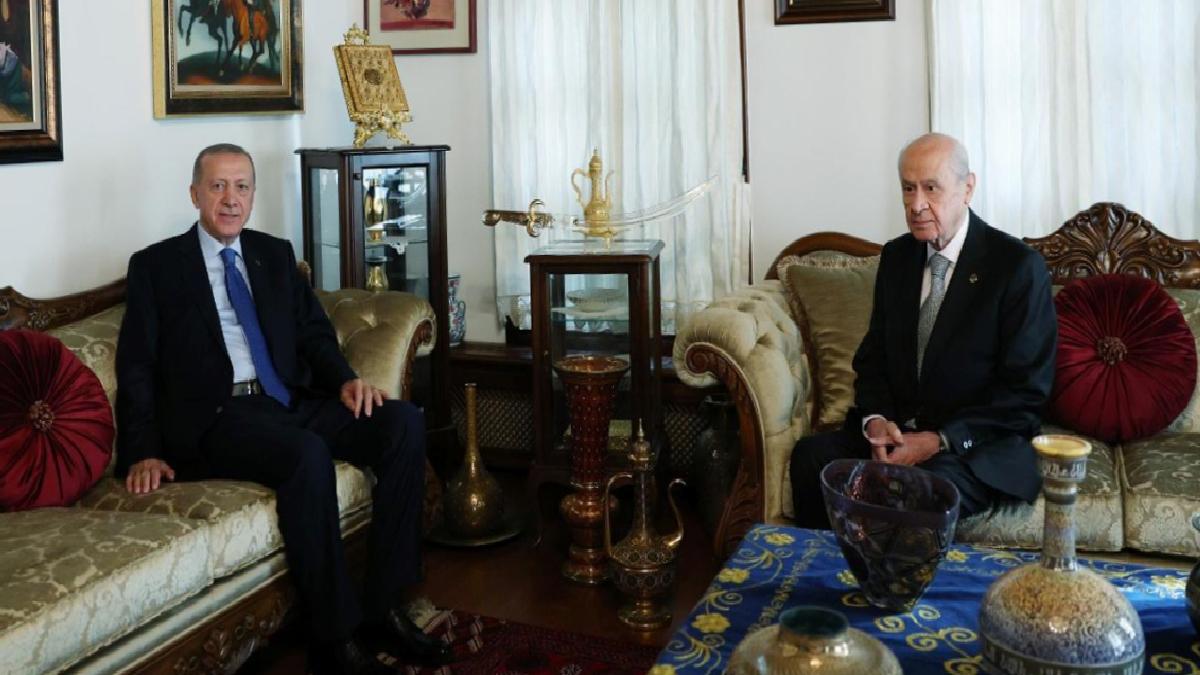Cumhurbaşkanı Erdoğan, Devlet Bahçeli ile görüşecek