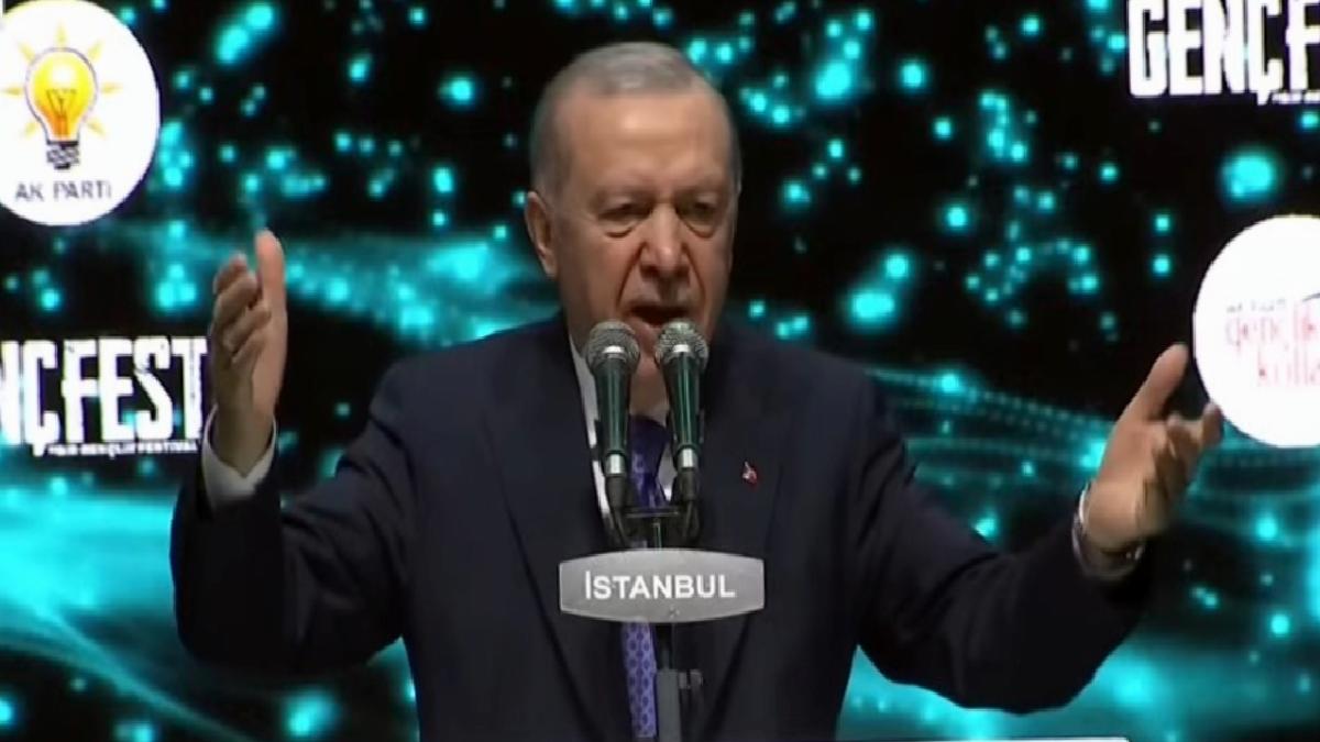 Cumhurbaşkanı Erdoğan, İstanbul GENÇFEST Programı’nda