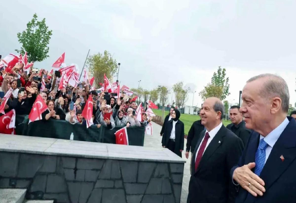 Cumhurbaşkanı Erdoğan: “KKTC Cumhuriyet Yerleşkesi, Kıbrıs Türk halkının kararlılığının sembolüdür”