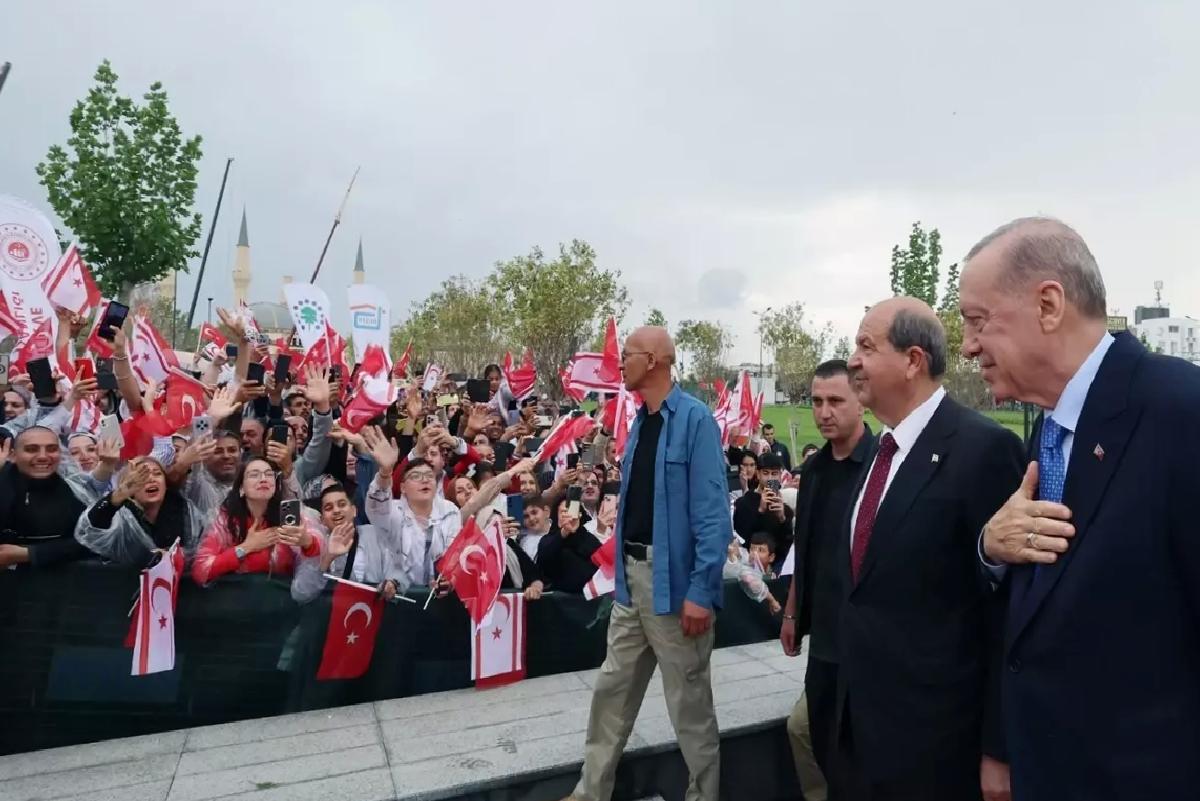 Cumhurbaşkanı Erdoğan, KKTC Cumhuriyet Yerleşkesi’nin açılışını yaptı Açıklaması