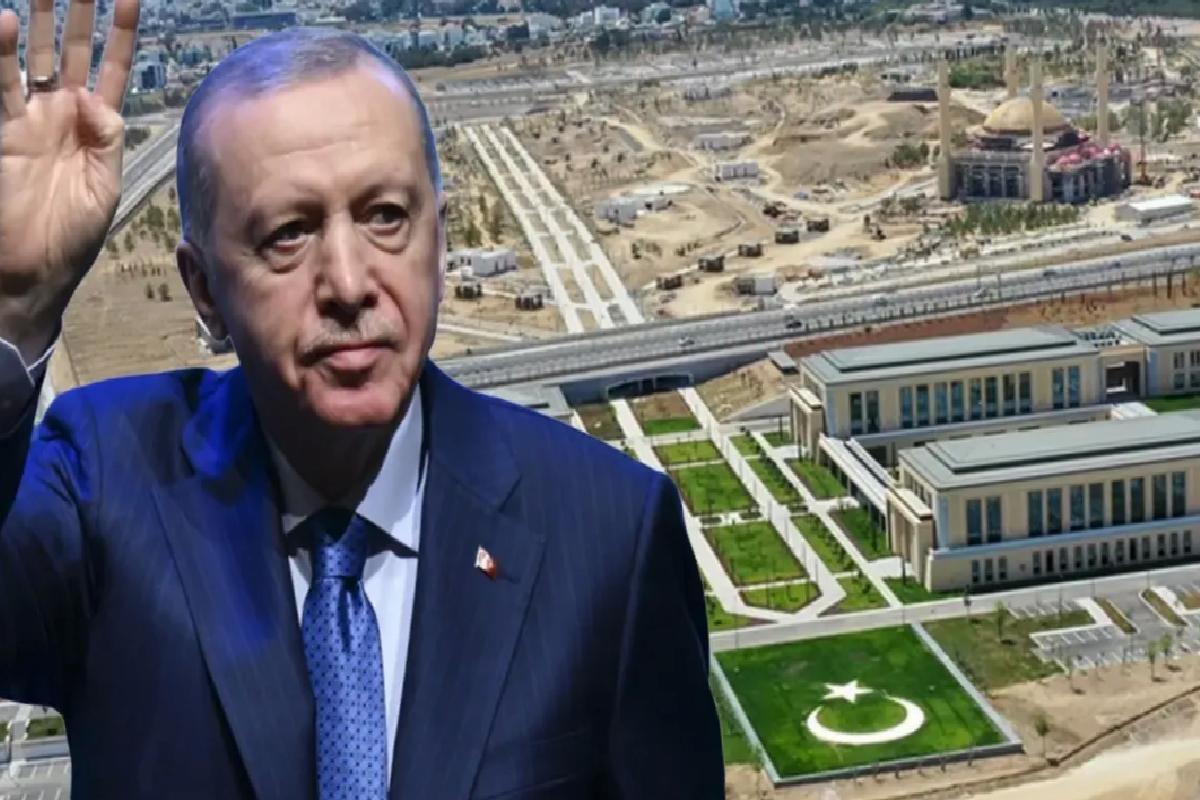 Cumhurbaşkanı Erdoğan KKTC’de! Dev Cumhuriyet yerleşkesi bu sözlerle açıldı