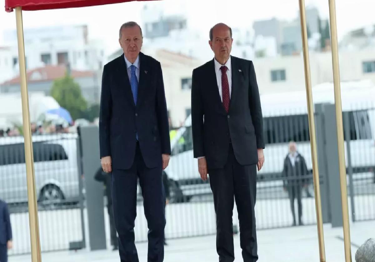 Cumhurbaşkanı Erdoğan, KKTC’deki yeni Cumhuriyet Yerleşkesi’nin açılışını yaptı